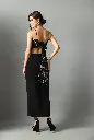 Nur bustier with moonshine skirt