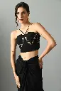 Nur bustier with moonshine skirt