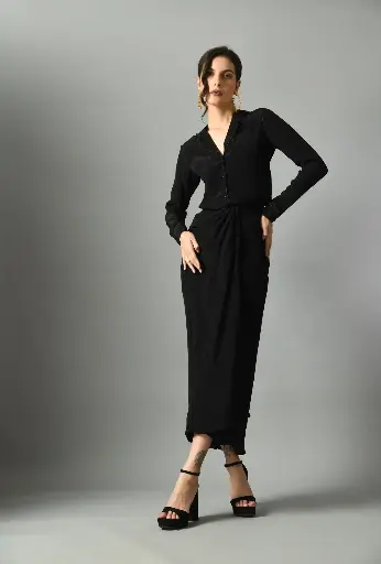 Moonshine shirt with skirt set