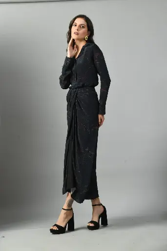 Alice in Wondersea Drape shirt & skirt